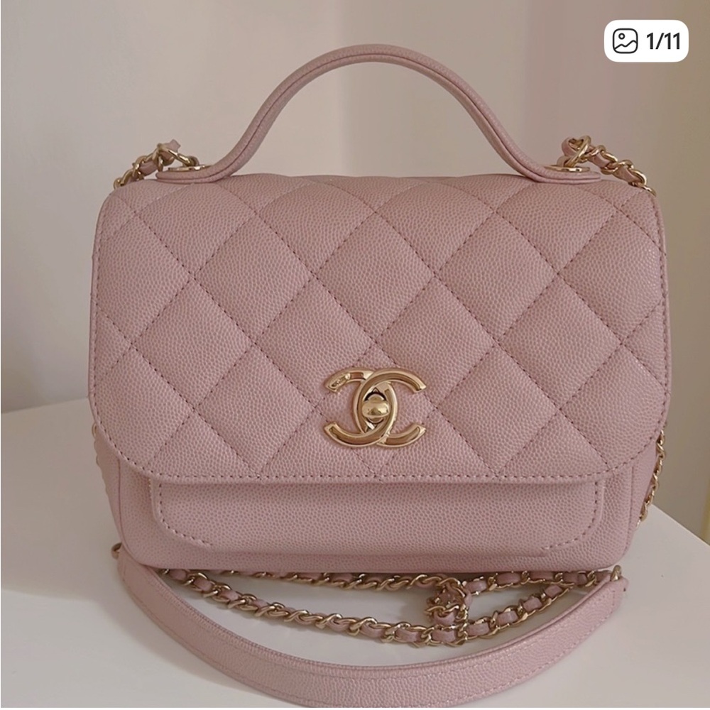 Chanel Blush Pink Quilted Shoulder Bag
